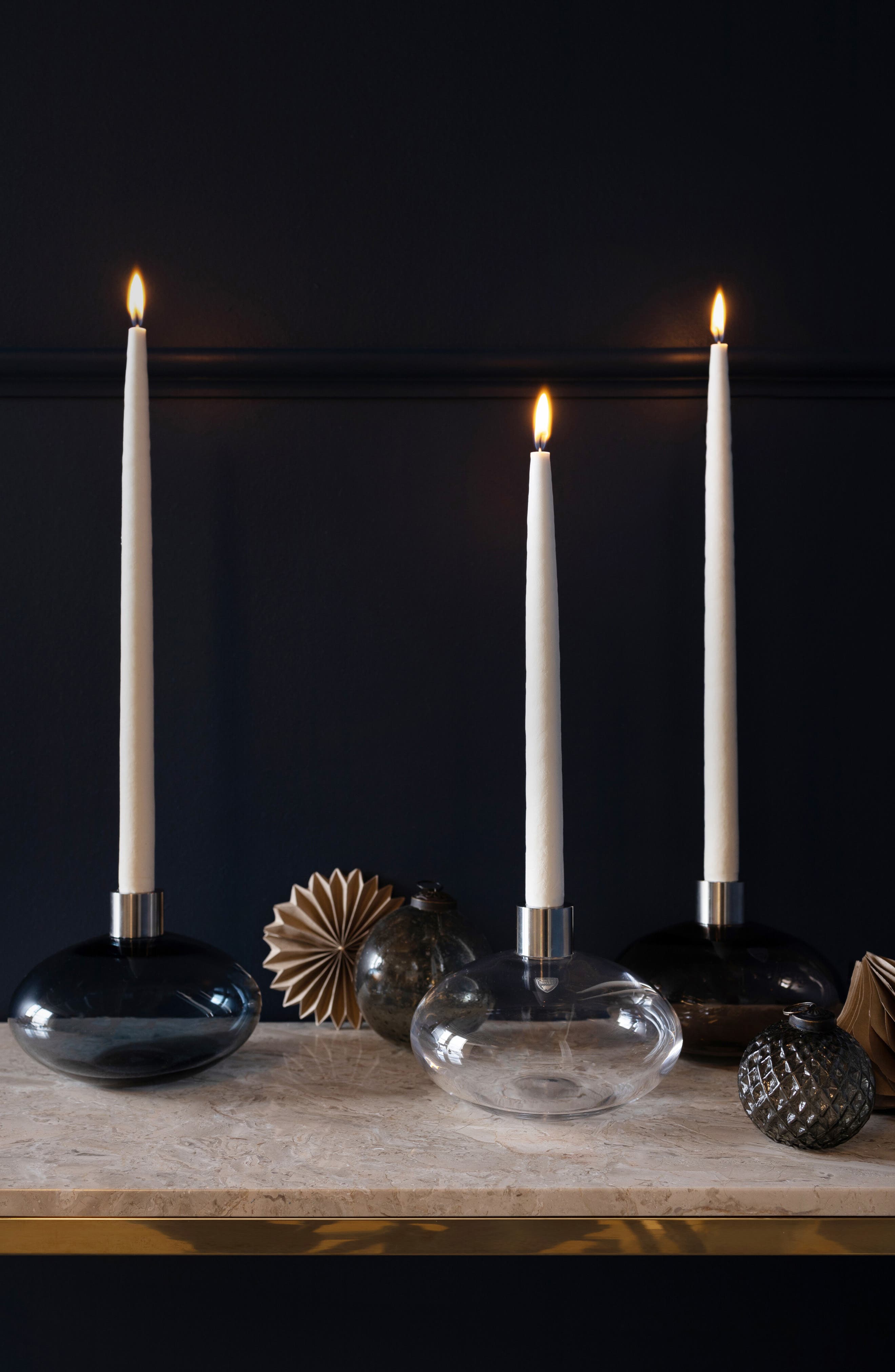 Orrefors Pluto Clear Candlestick Nordstromrack