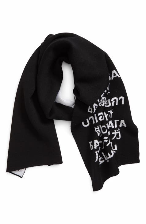 balenciaga scarf sweater