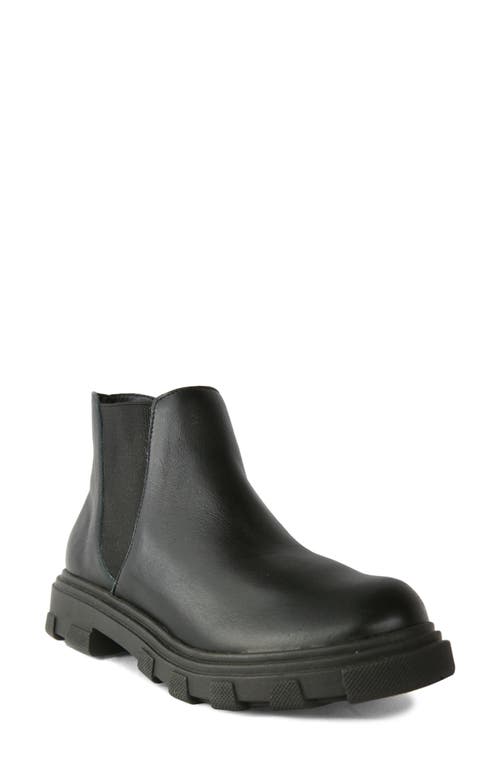 B*O*G COLLECTIVE Jonny Bootie in Leather Black