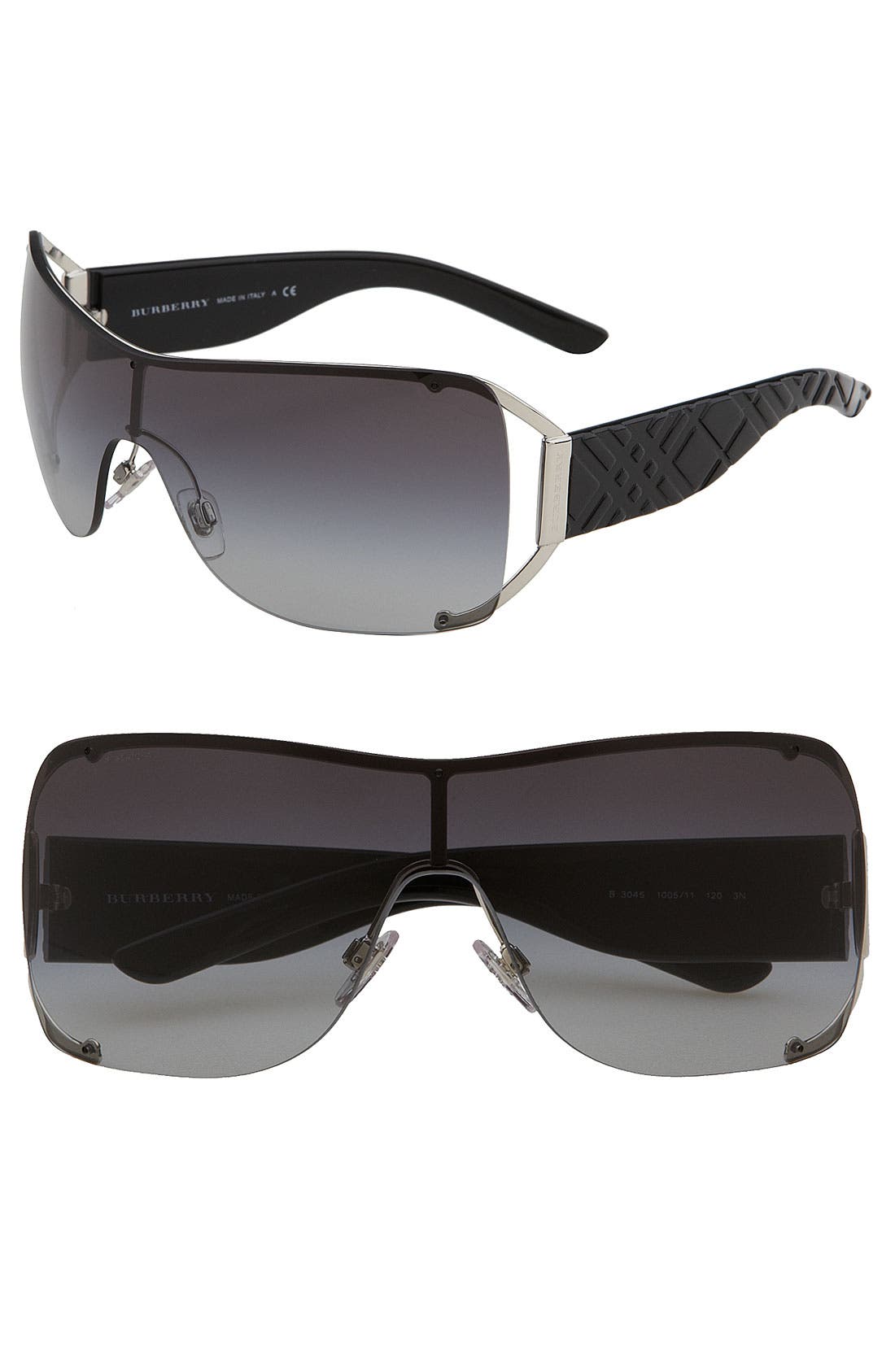 burberry visor sunglasses