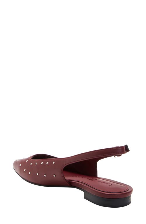 Shop Katy Perry The Confidant Slingback Flat In Cranberry