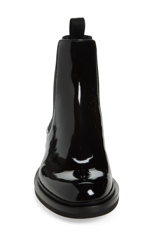 Dolce & Gabbana Men Brushed Leather Boot In 80999 Nero