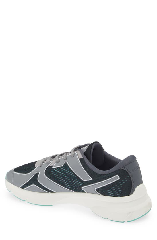 Hugo Boss Owen Runn Empr Sneaker In Open Green