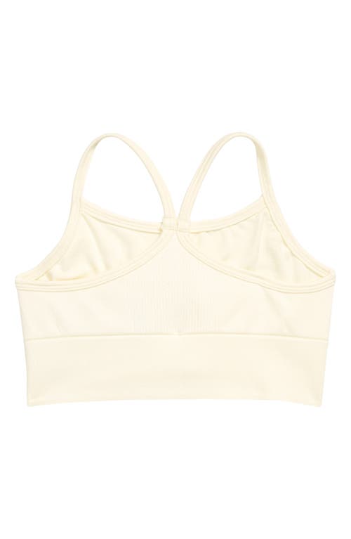 Shop Nike Kids' Sports Bra In Cashmere/cashmere