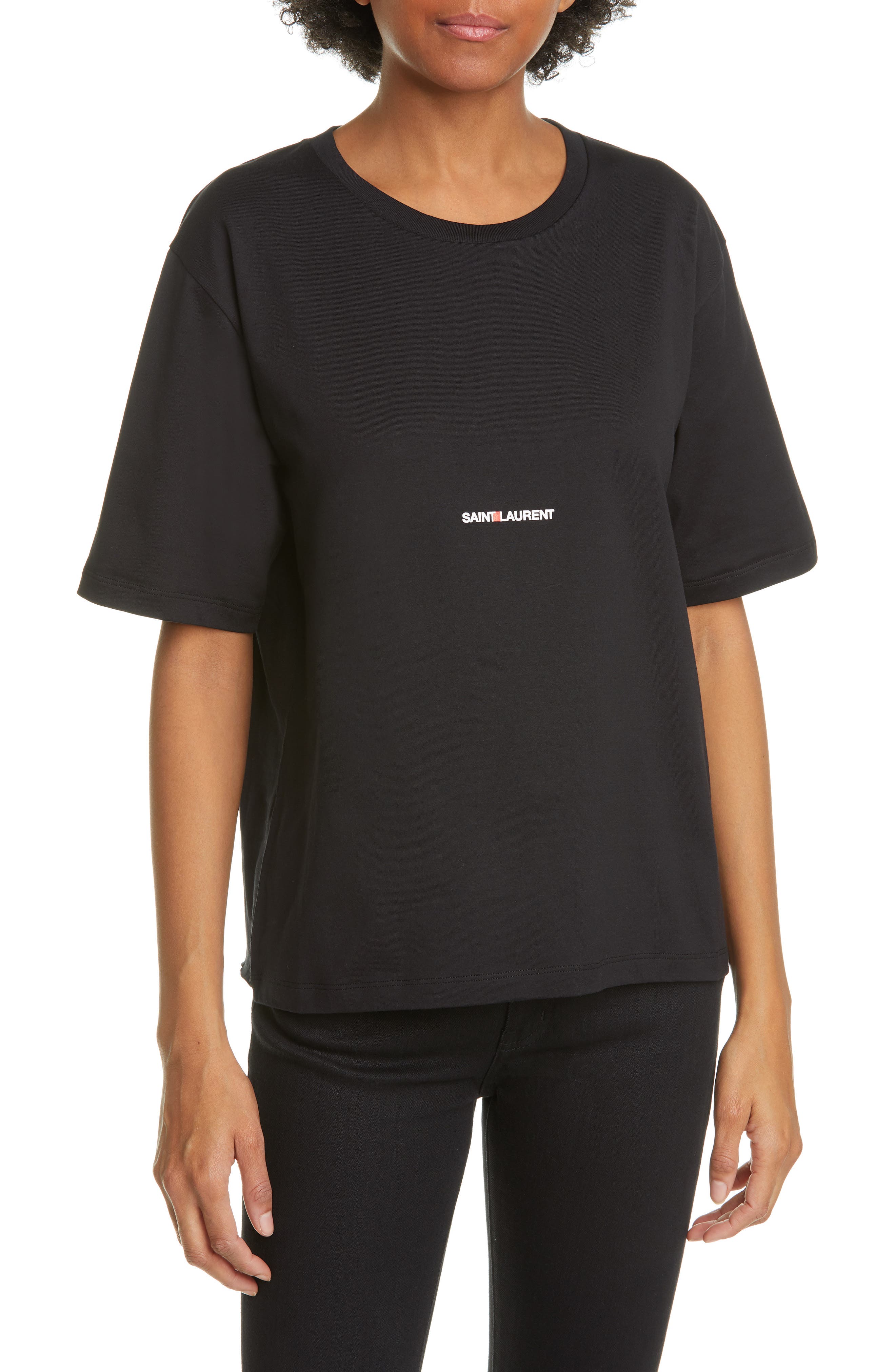 saint laurent women's t shirt