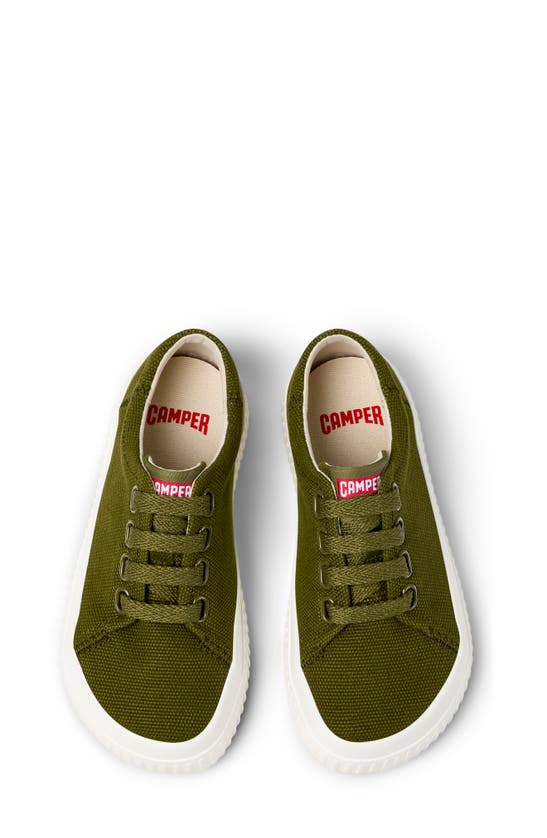 Shop Camper Kids' Peau Roda Sneaker In Medium Green
