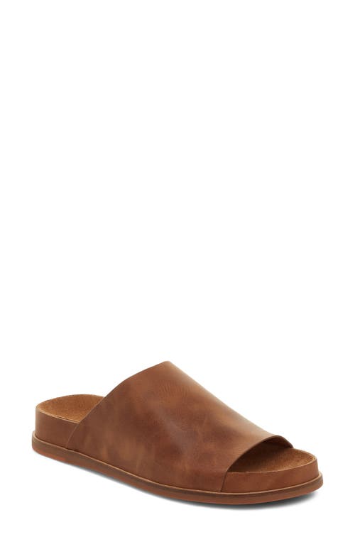 Shop Kelsi Dagger Brooklyn Squish Slide Sandal In Camel