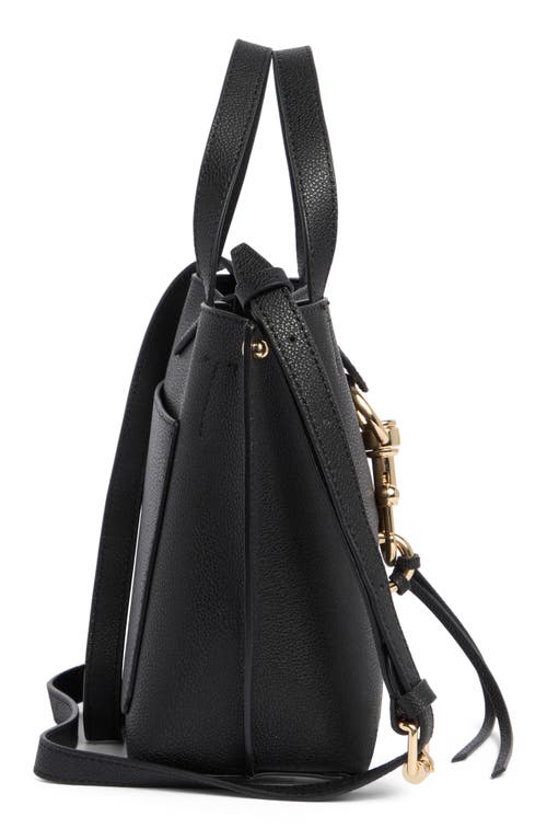 Rebecca Minkoff Megan Mini Tote Crossbody Bag In Black