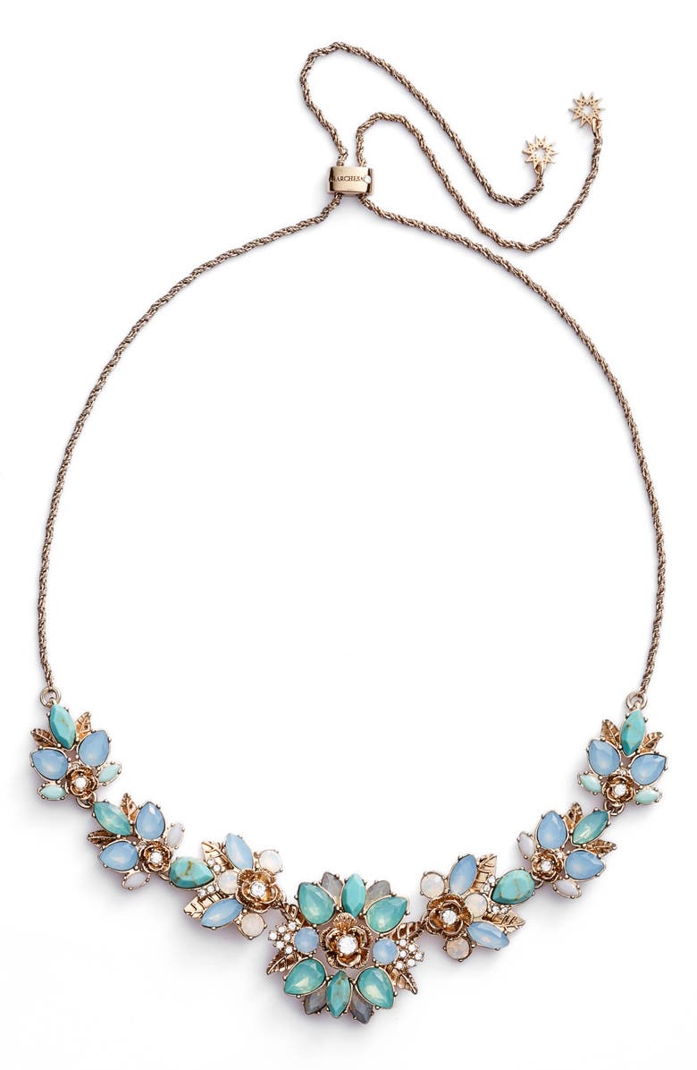 Marchesa Bright Paradise Frontal Necklace | Nordstrom