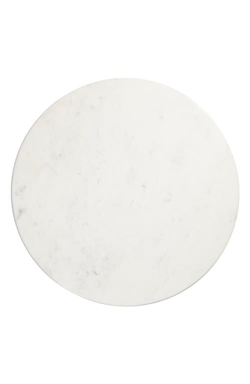 Nordstrom Marble Lazy Susan in White at Nordstrom