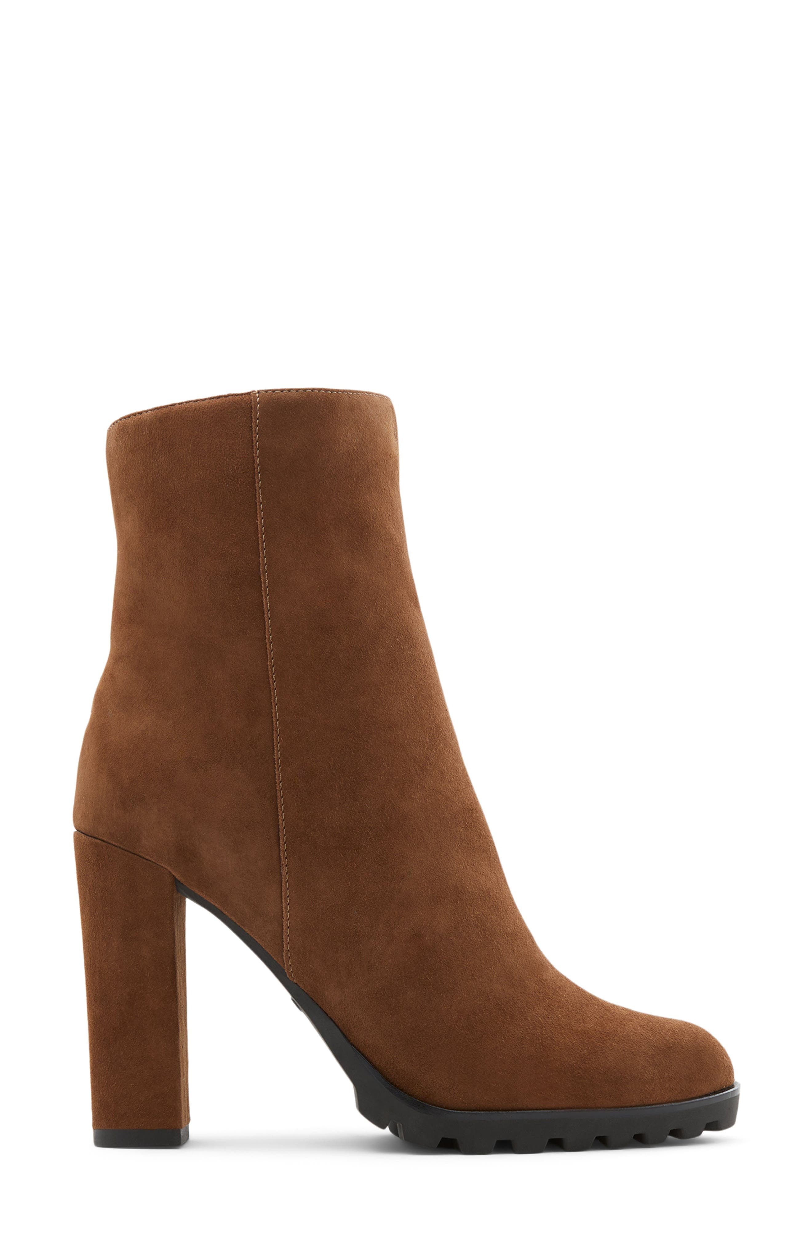 aldo brown booties