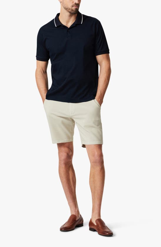Shop 34 Heritage Arizona Slim Fit Flat Front Chino Shorts In Willow High-flyer