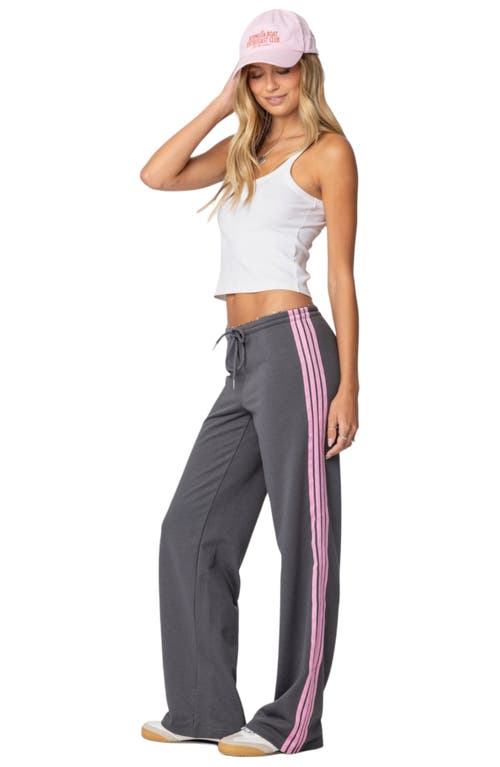 EDIKTED EDIKTED AVERIE STRIPE SWEATPANTS 