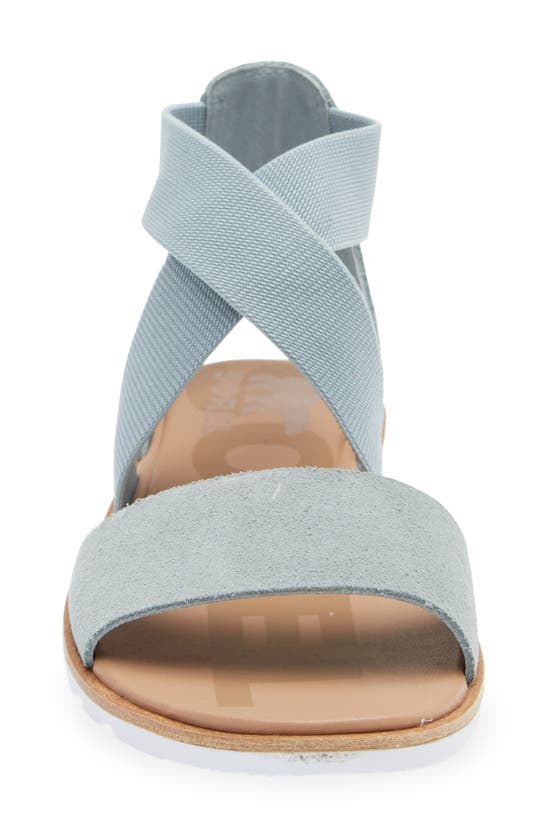 Sorel Ella Ii Sandal In Crushed Blue Cinder Grey