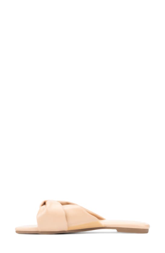 Fashion To Figure Women's Pamela Wide Width Flats In Beige