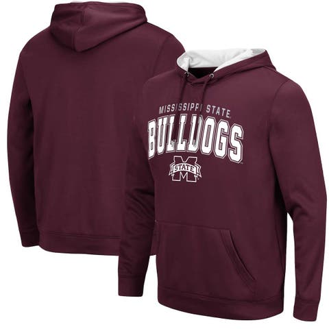 Men's Columbia PFG Red Georgia Bulldogs Terminal Tackle Omni-Shade UPF 50 Long  Sleeve Hooded Top