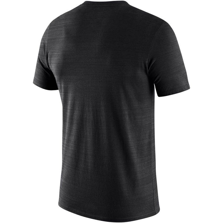 Shop Jordan Brand Black Oklahoma Sooners Velocity Performance T-shirt
