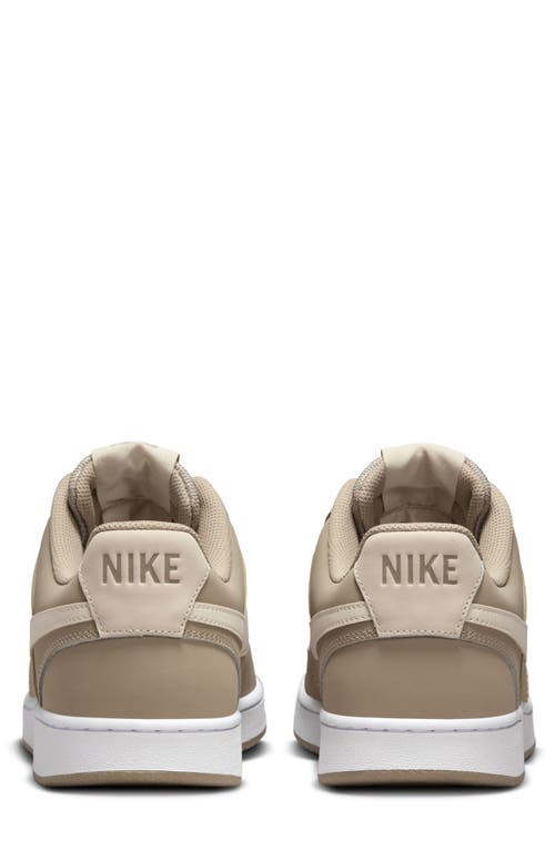 Shop Nike Court Vision Low Sneaker (men)<br /> In Khaki/sanddrift/white