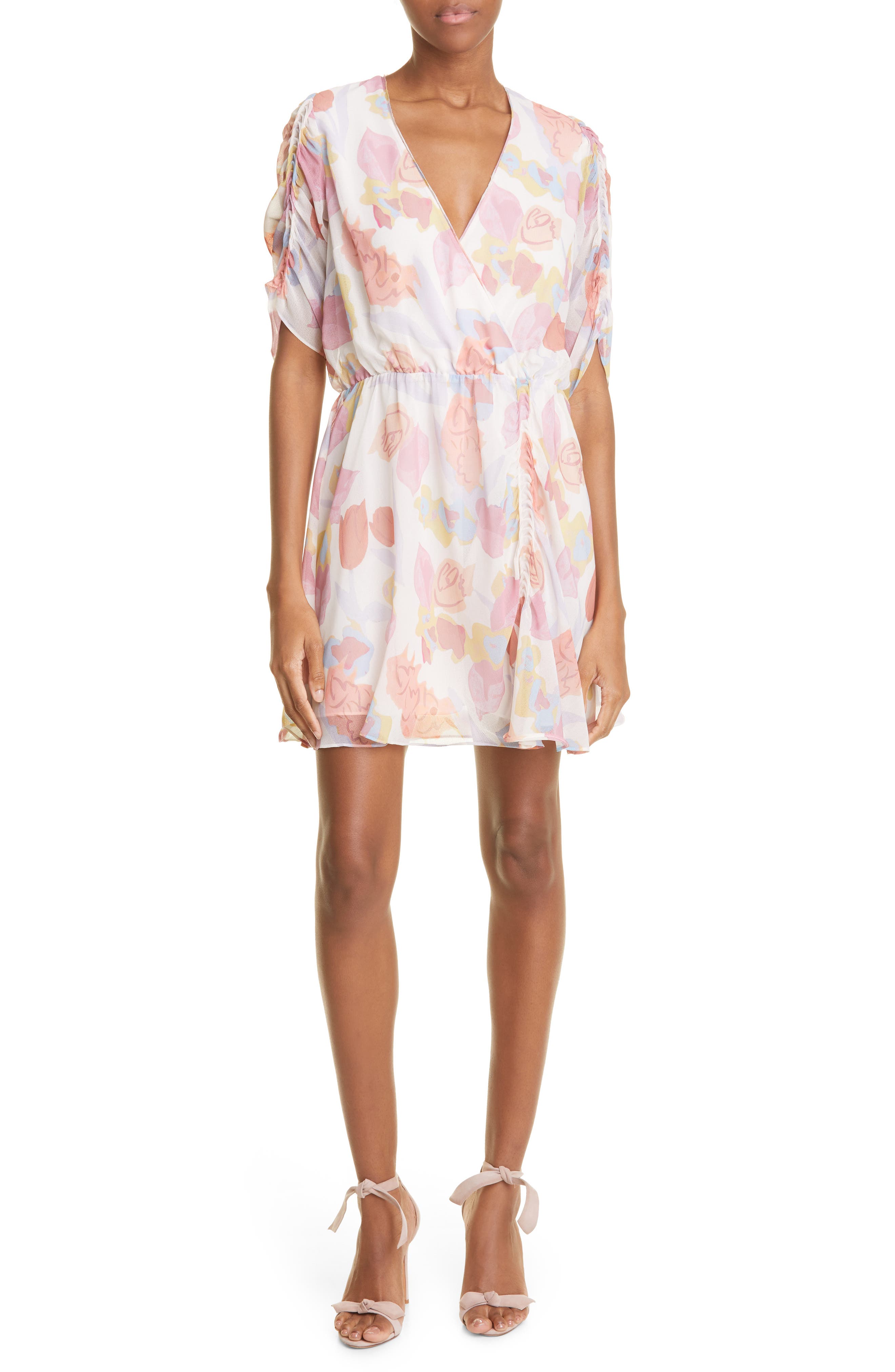 ted baker pink wrap dress