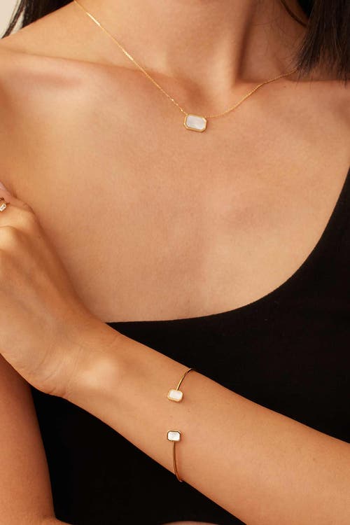 Oradina Horizons Cuff In Yellow Gold