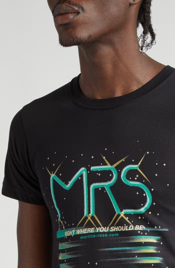 Martine Rose Shrunken T-Shirt