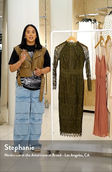 Lace Long Sleeve Pencil Dress | Nordstrom