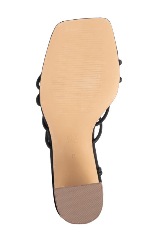Shop New York And Company Bailey Heeled Sandal In Black