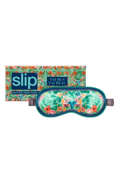 Shop Slip Pure Silk Zodiac Sleep Mask In Taurus