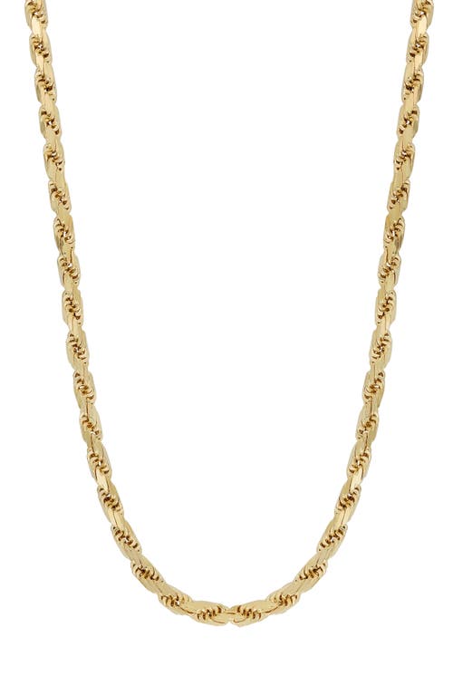 Men's 14K Gold Chain Necklace in 14K Yellow Gold
