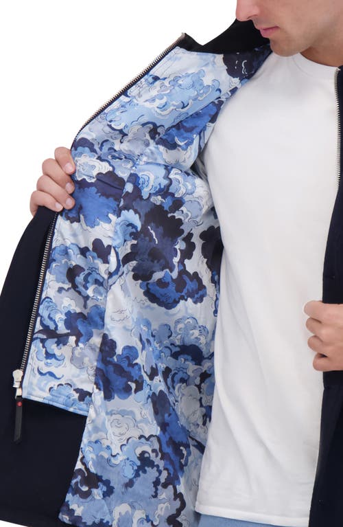 Robert Graham Peacoat With Bib In Navy