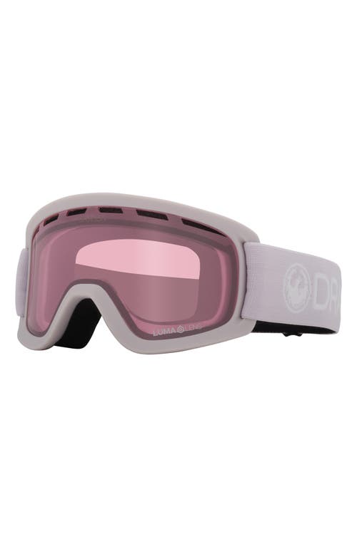 Dragon Lil D Base Youth Fit 44mm Snow Goggles In Purple
