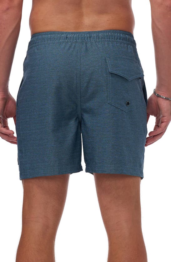Shop Ezekiel Overhead Shorts In Blue Haze