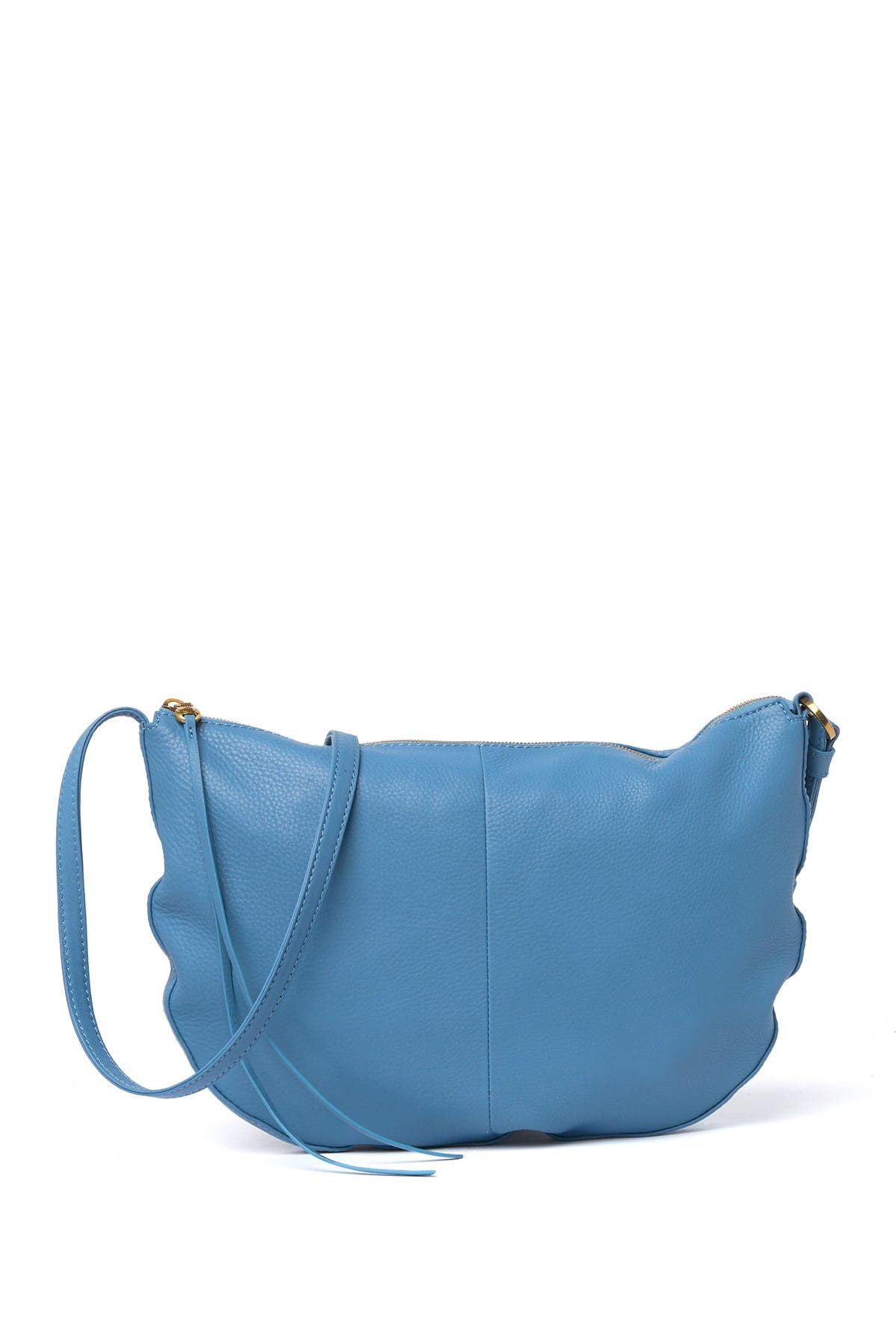 Hobo Cosmo Leather Crossbody Bag In Dusty Blue