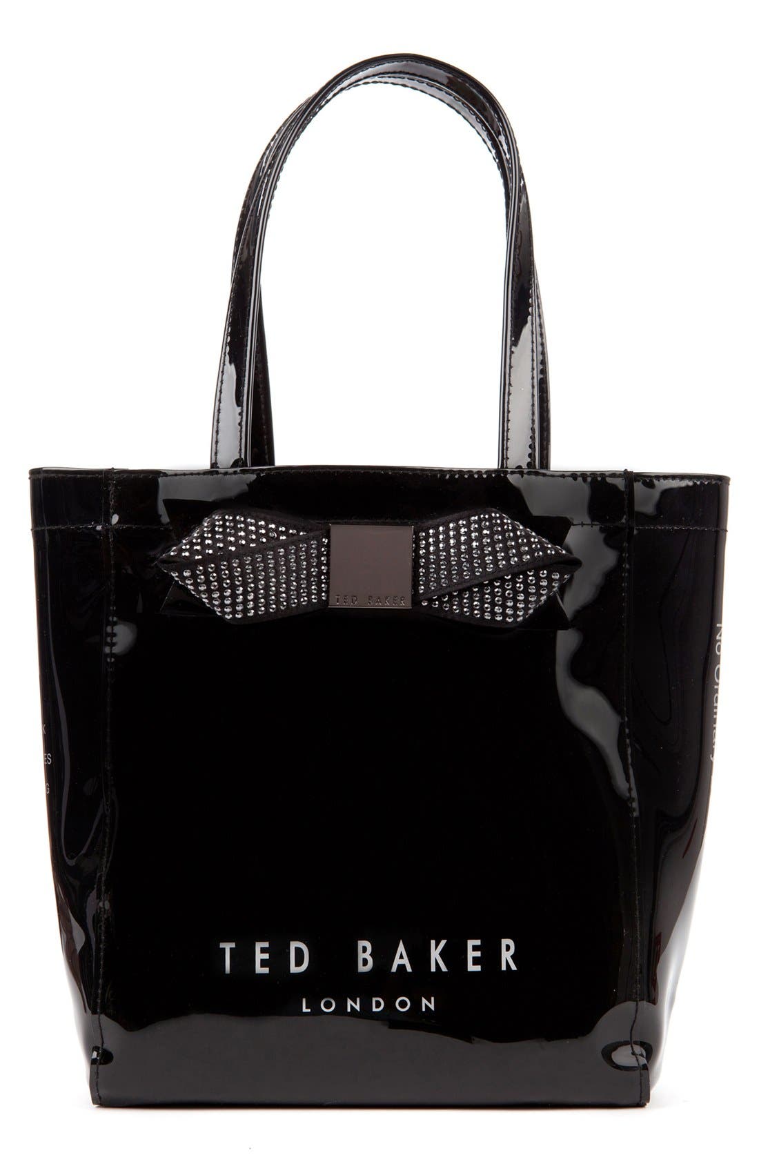 Ted Baker London Metallic Bow Tote Nordstrom