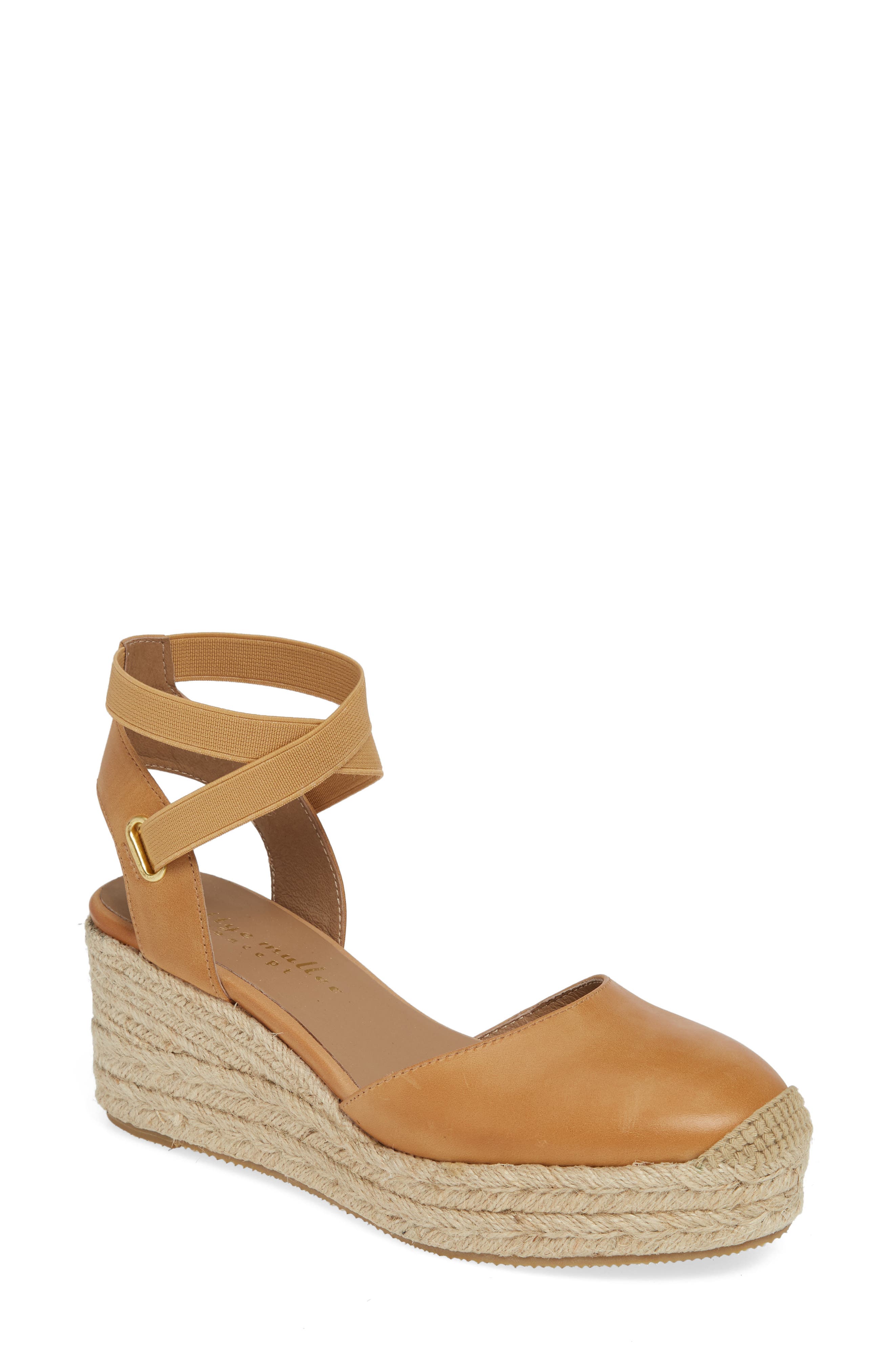Bettye Muller Concepts Reba Espadrille Wedge, Beige