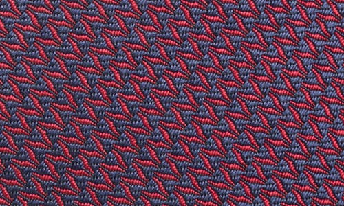 Tom Baine Zigzag Tie In Red