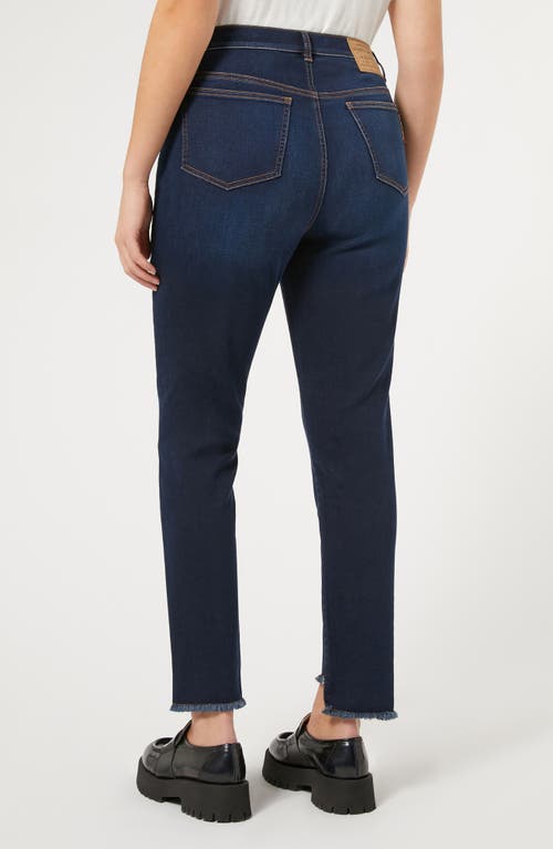 Shop Marina Rinaldi Cabiria Step Hem Slim Fit Jeans In Navy