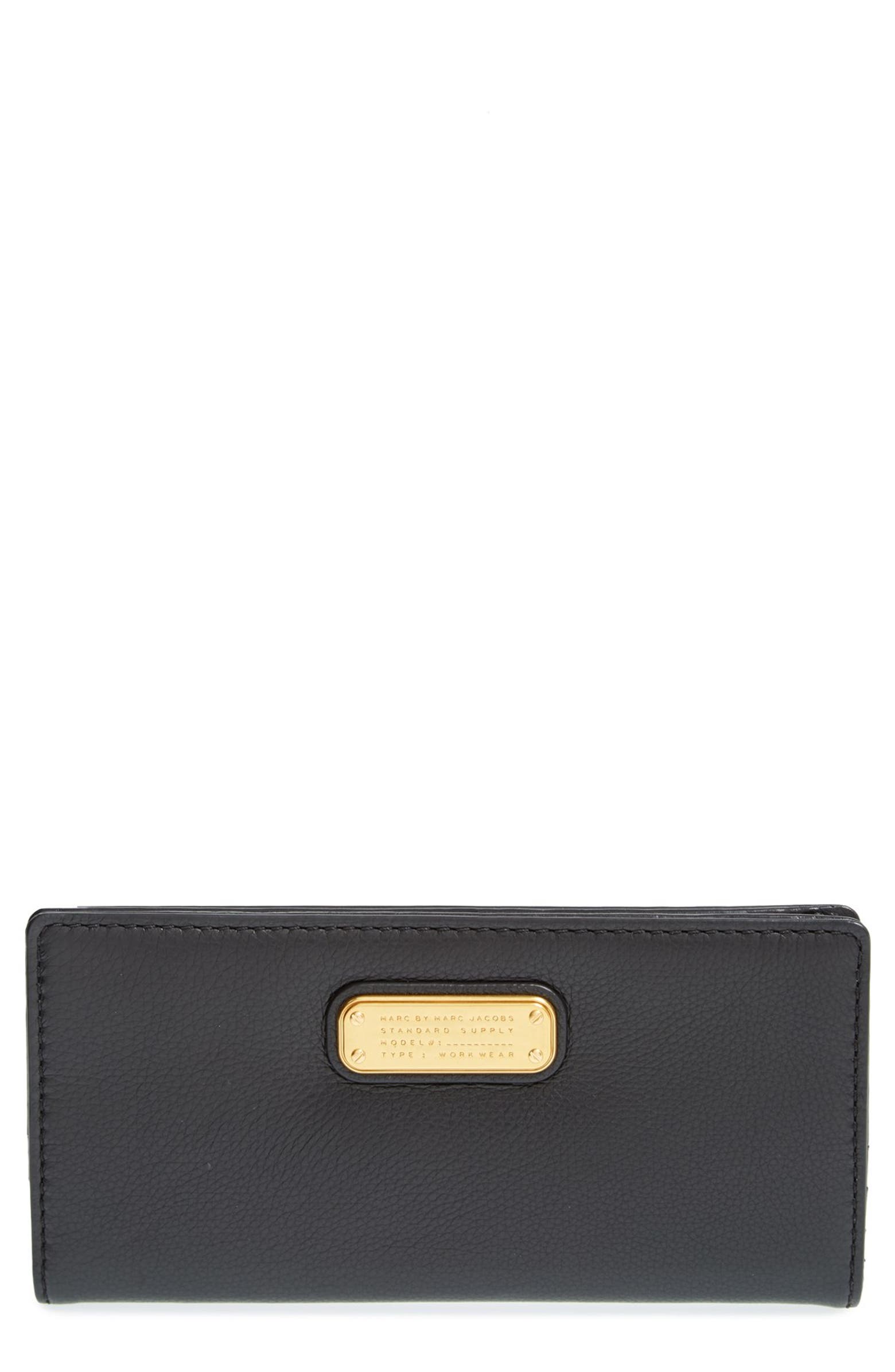 MARC BY MARC JACOBS 'New Q Tomoko' Leather Continental Wallet | Nordstrom
