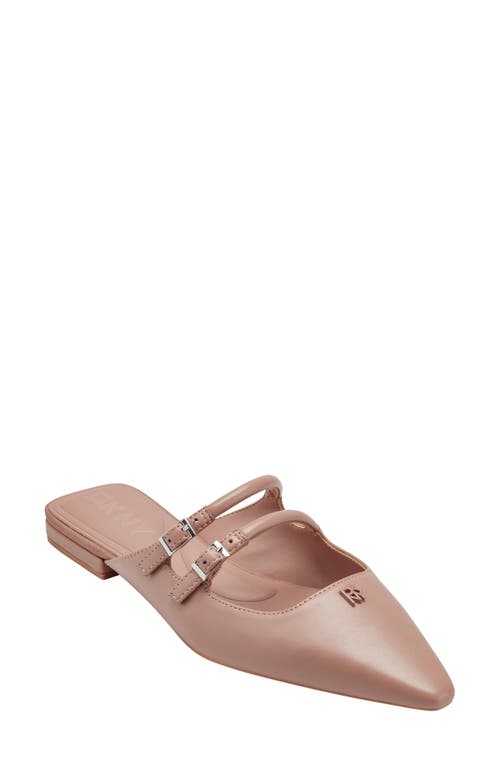 Shop Dkny Cahana Mary Jane Pointed Toe Mule In Blush