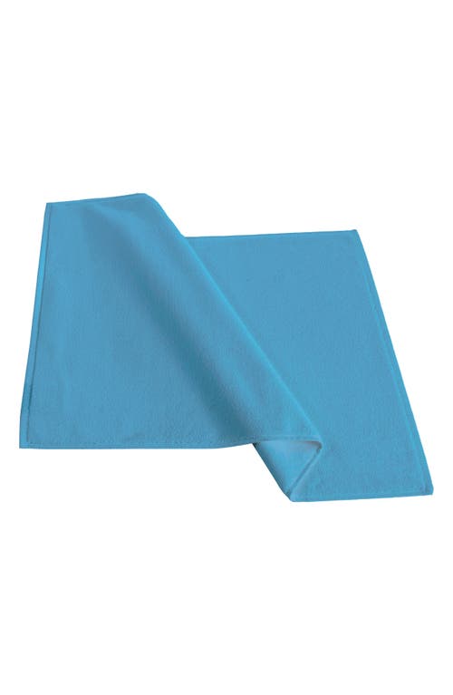 Brooks Brothers Puresoft Set Of 2 Turkish Cotton Bath Mats In Seaglass