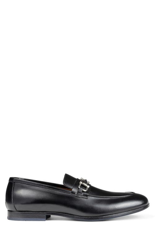 Donald Pliner Slade Bit Loafer In Black