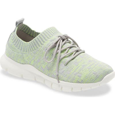 Bernie Mev Plush Sneaker, Green
