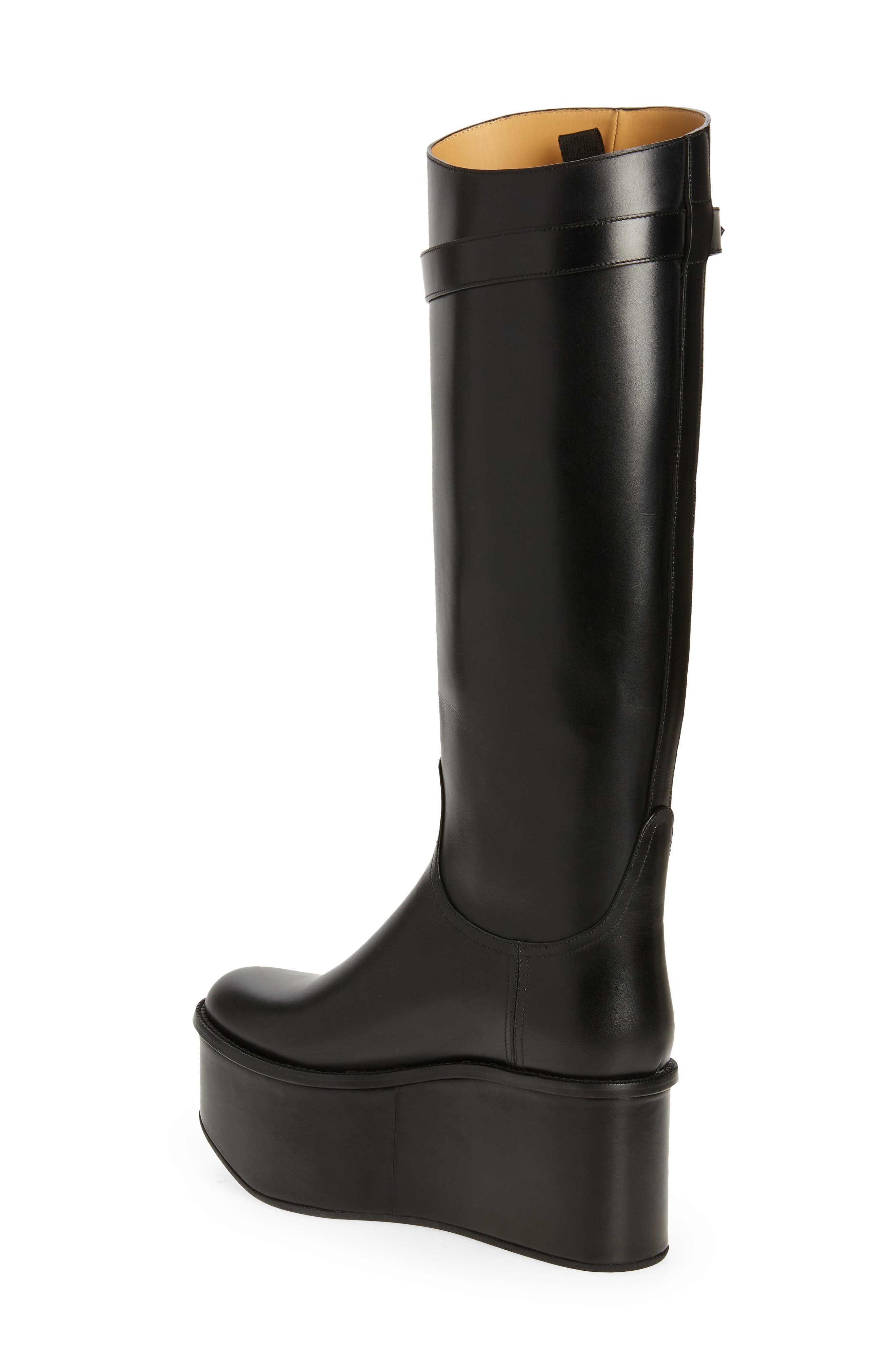 riding boots wedge