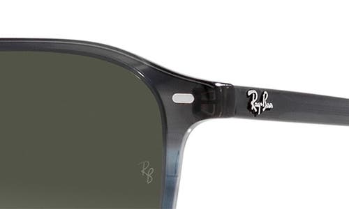 Shop Ray Ban Ray-ban 55mm Square Sunglasses In Grad Grey