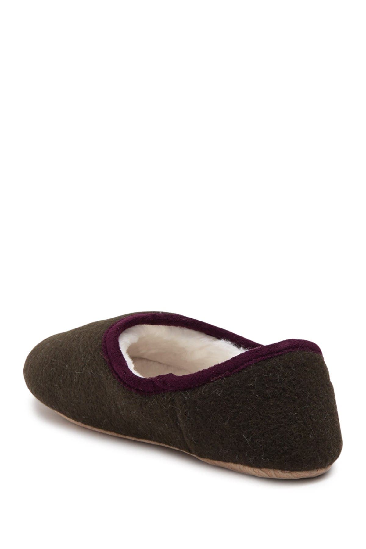 Joules Faux Fur Lined Slipper In Oxford4