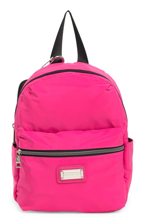 Nylon Mini Dome Backpack with Pouch