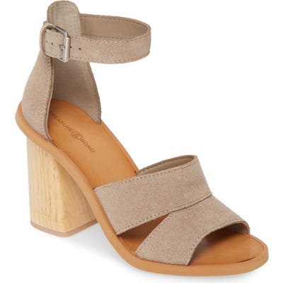 Treasure & Bond Audrey Ankle Strap Sandal, Grey