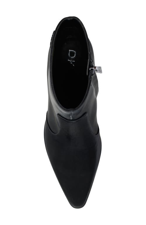 Dkny Sunny Pointed Toe Bootie In Black
