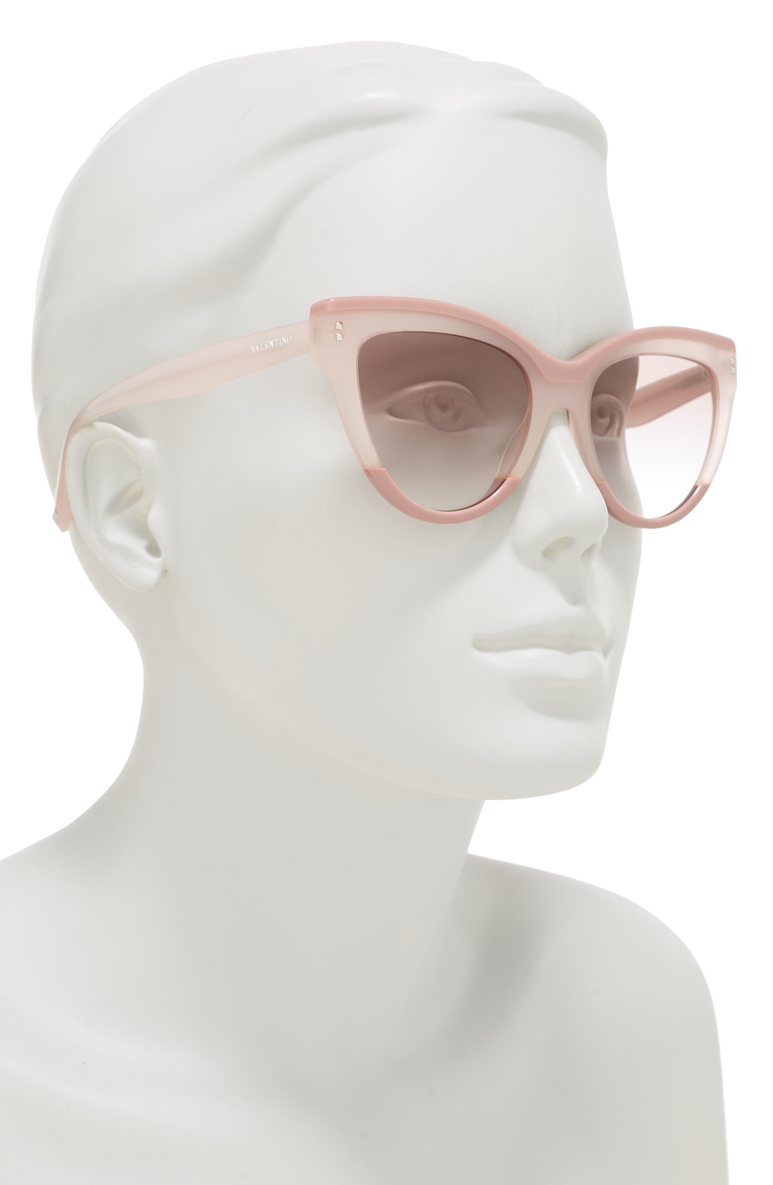 valentino 54mm cat eye sunglasses