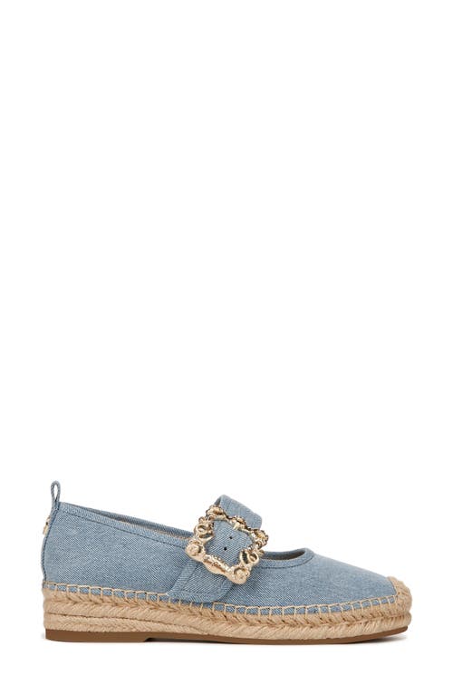 Sam Edelman Maddy Mary Jane Espadrille Montrose Blue In Montrose Blue